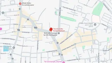Location of Innov8 Workflo Workvilla Nungambakkam Co-Working space in Nungambakkam, Chennai - Image 283867